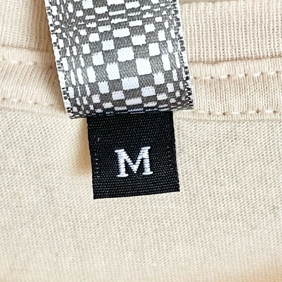 PRMTVO Clothing Embroidered Cosmic Patch Cream T Shirt Adult size Medium - Picture 8 of 8